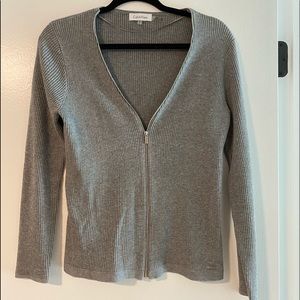 Grey Calvin Klein sweater